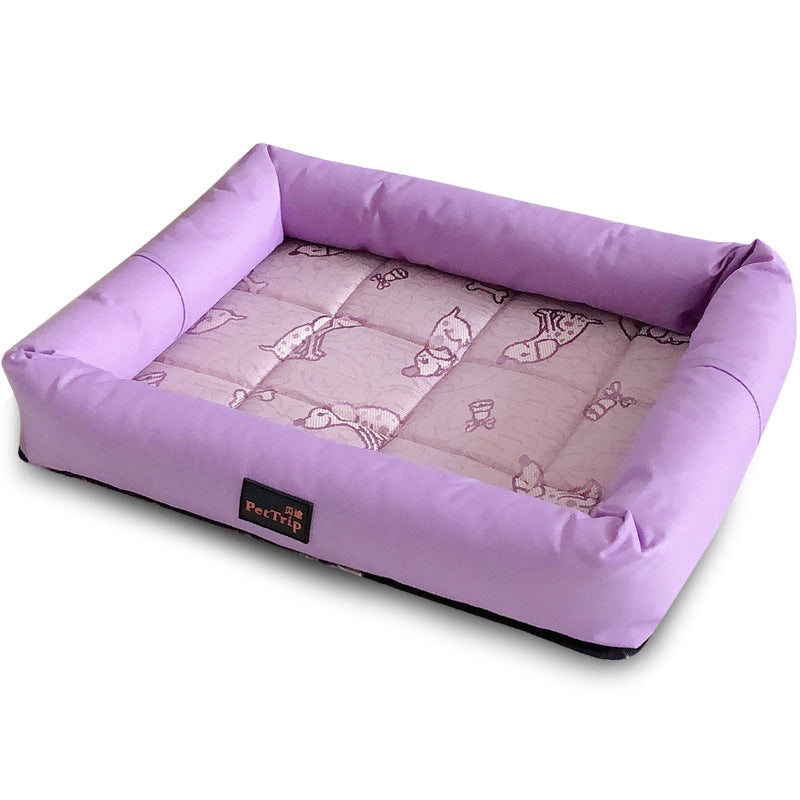 Non-Slip Pet Mat for Spring and Summer Kennels