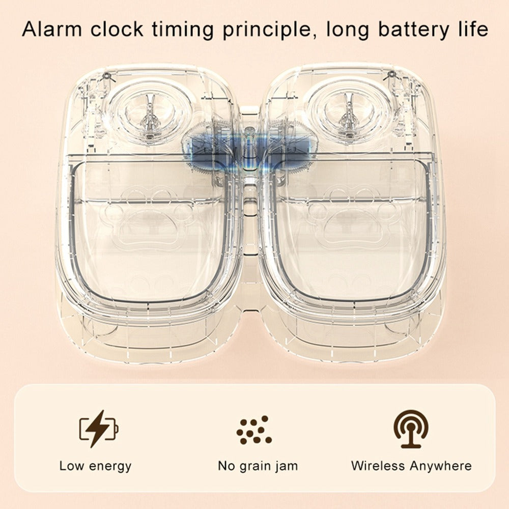 Automatic Pet Feeder with Timer for Cats and Dogs