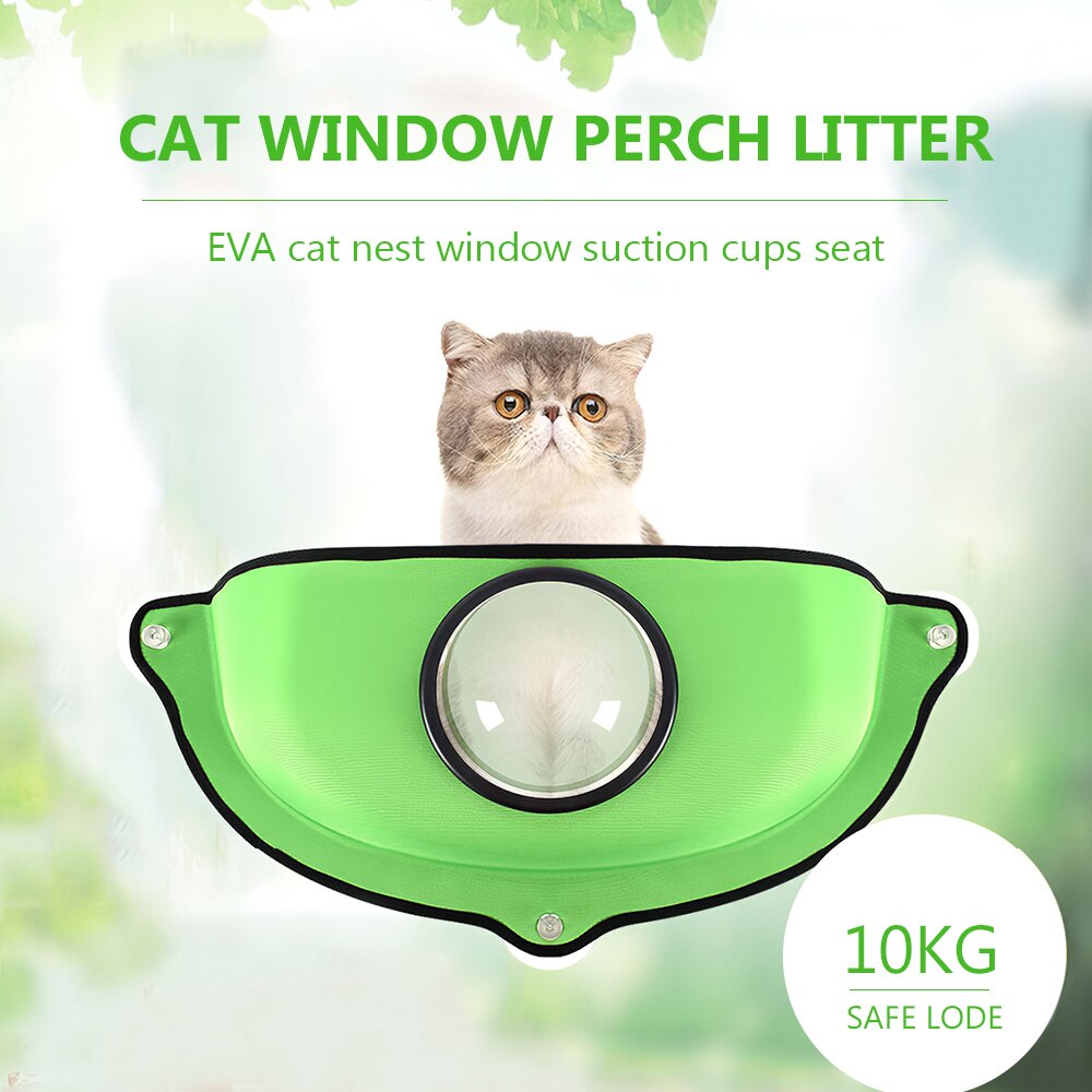 Cat Space Window Bed with Suction Cups for Pets