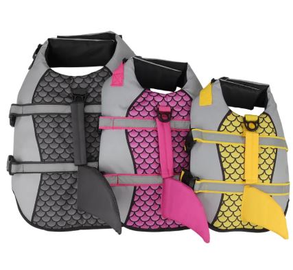 Premium Shark Fin Dog Life Jacket –
