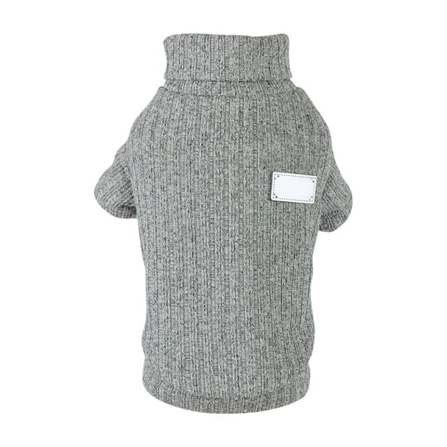 Thickened Turtleneck Sweater for Pets in Autumn/Winter
