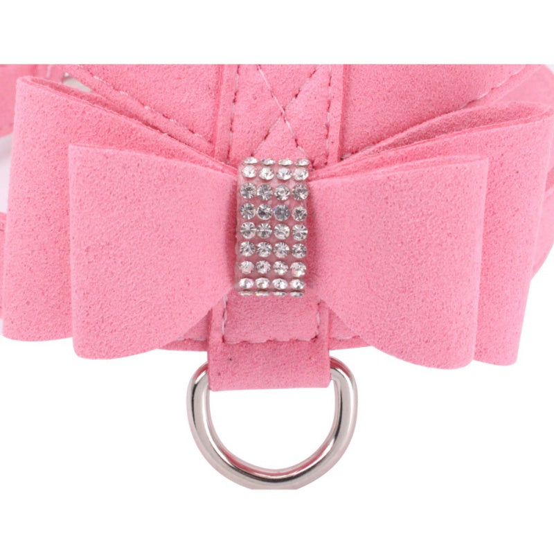 Shiny Rhinestone Bowtie Chest Harness Vest