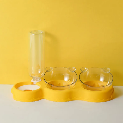 Automatic Cat Bowl with Water Dispenser
