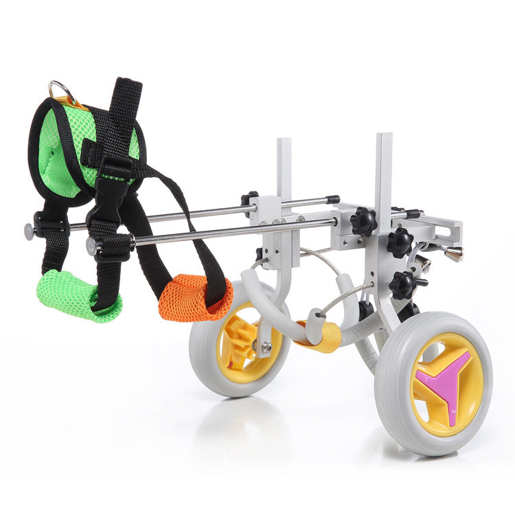Two-Wheeled Scooter for Disabled Pets and Vehicles