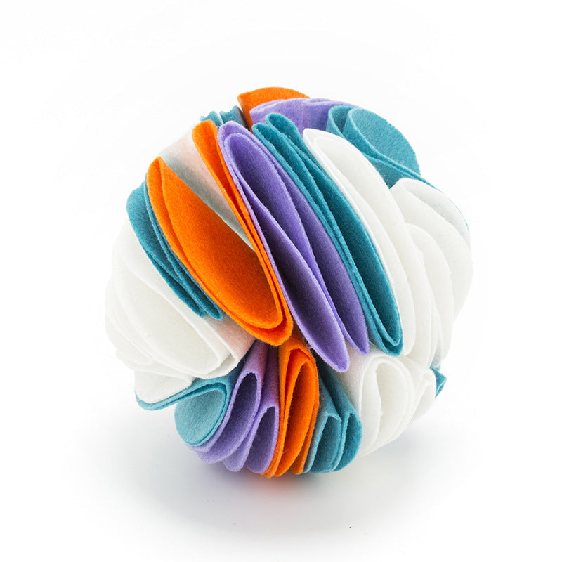 Felt Cloth Sniffing Ball for Dogs