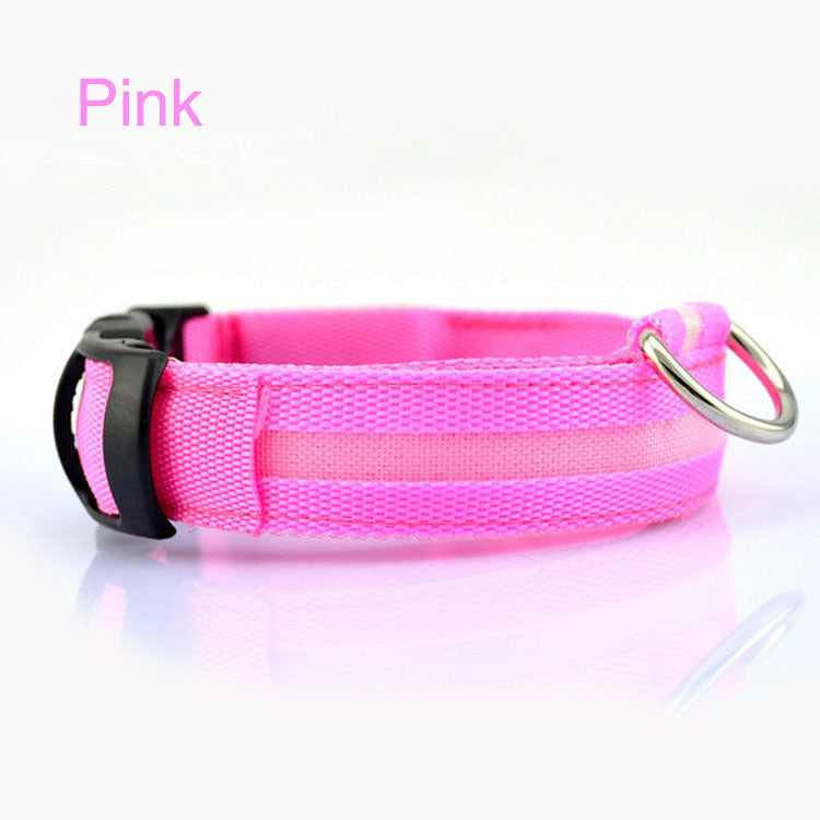 Creative LED Pet Collar for Dogs - Night Safety Light