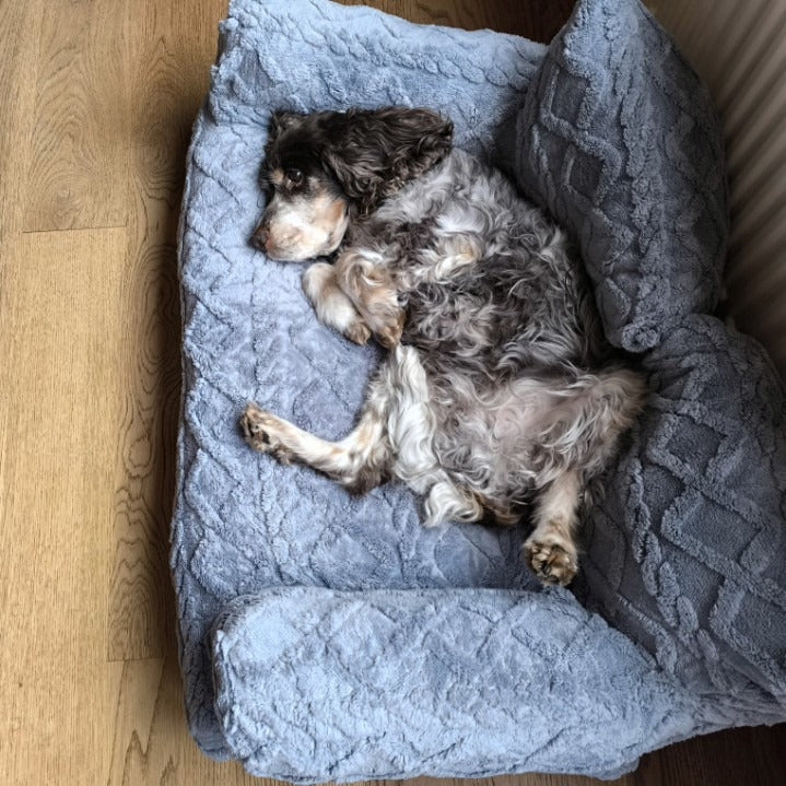 Pet Sofa Bed with Warming Feature, Removable & Washable