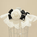 Dog Saliva Towel with Scarf and Bow Tie Combo