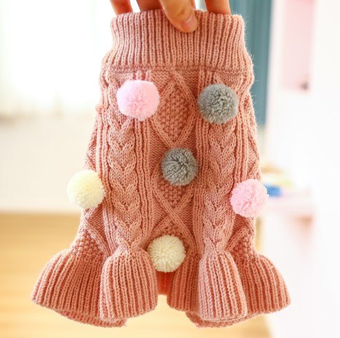 Woolen Skirt for Pets - Princess Ball Design