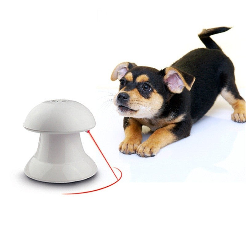 360-Degree Laser Cat Toy with Infrared Light