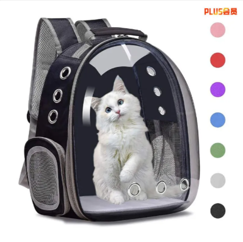 Large Transparent Cat Backpack