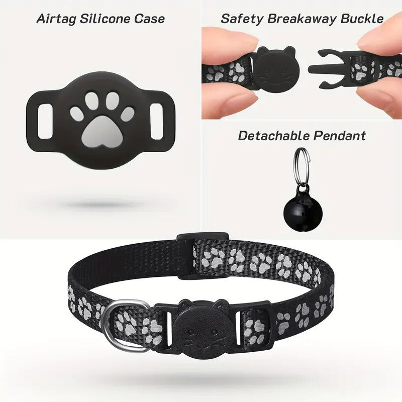 Creative Cartoon Pet Cat Locator Collar