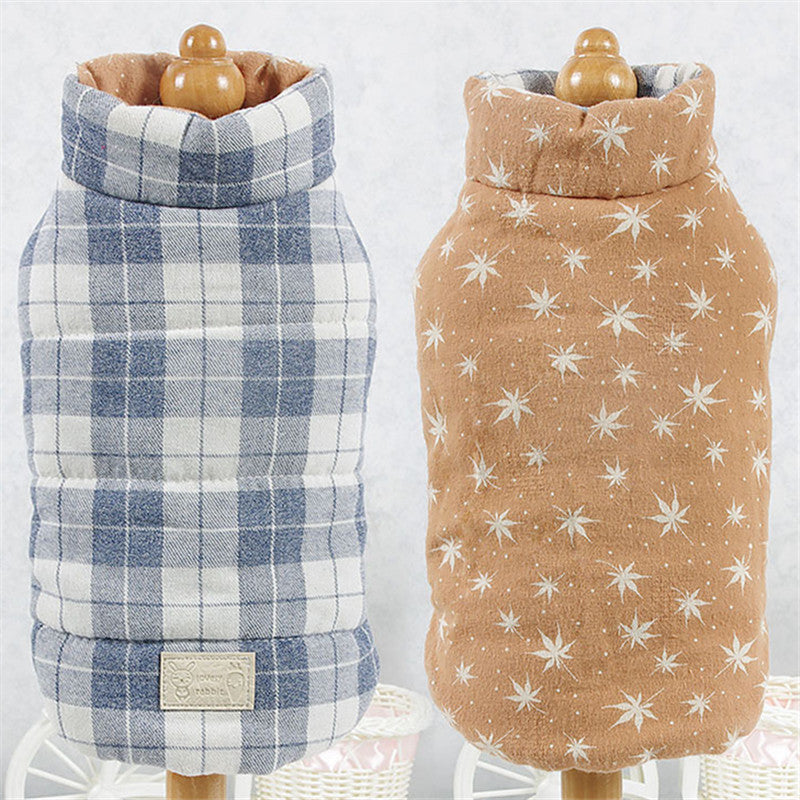 Double Sided Vest for Dogs - Autumn & Winter Wear