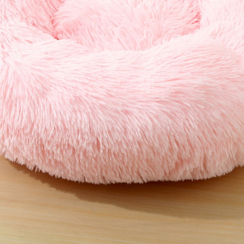 Warm Plush Pet Round Bed