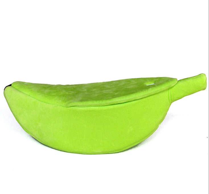 Banana Shaped Pet House Dog Bed