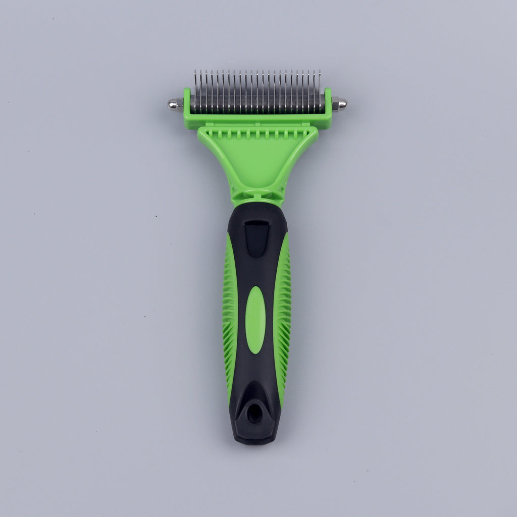 Double-Sided Dematting Comb for Dogs and Pets