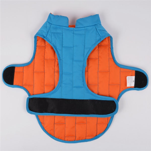 Two-Tone Plaid Dog Jacket