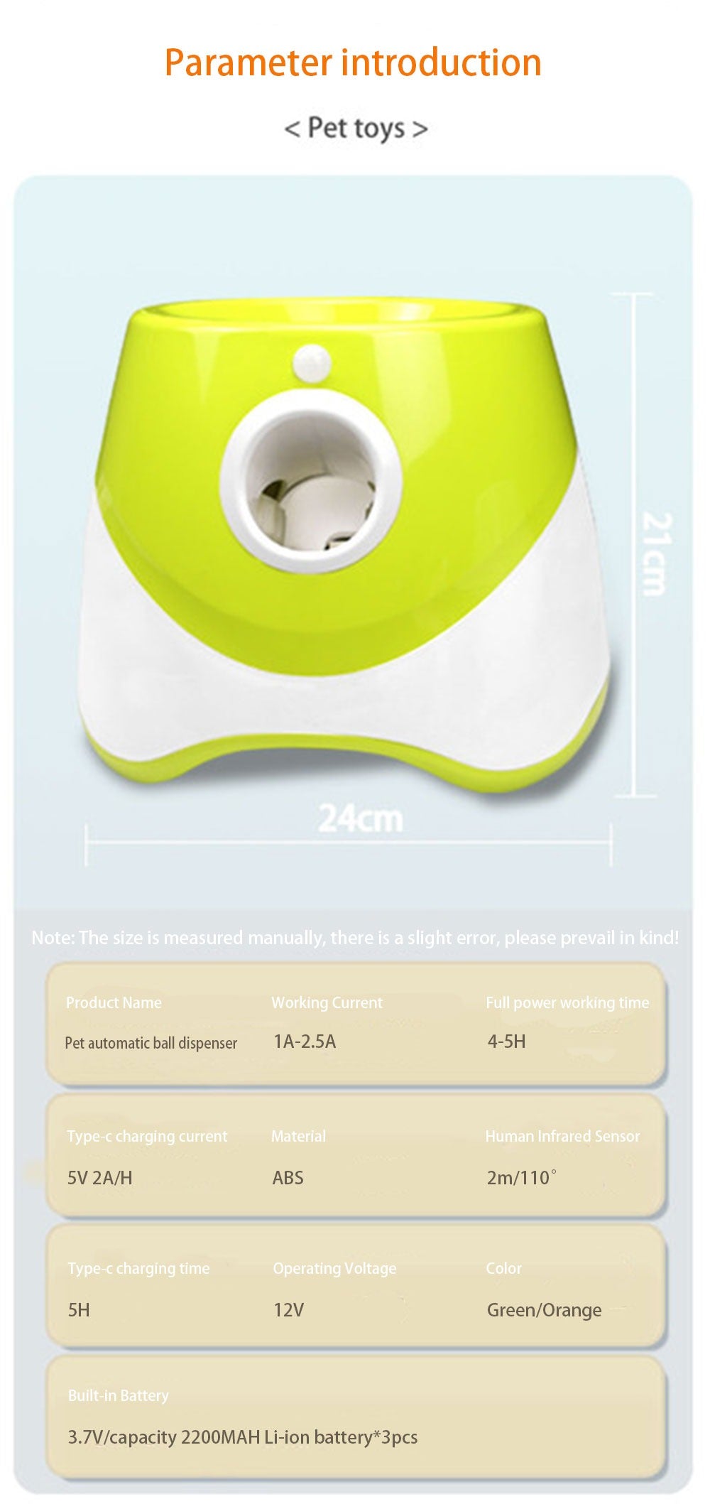 Automatic Pet Ball Launcher