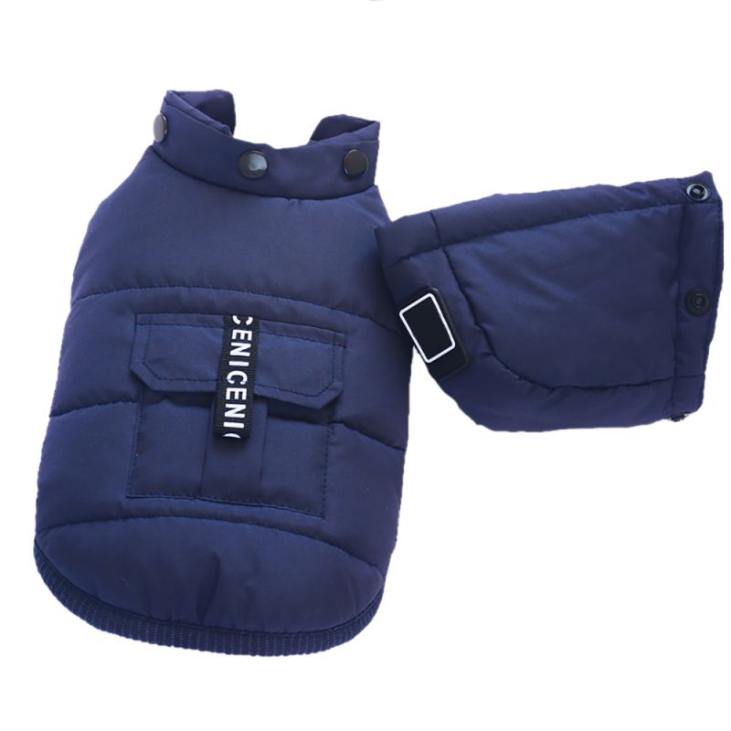 New Autumn Winter Dog Cotton Vest for Pets
