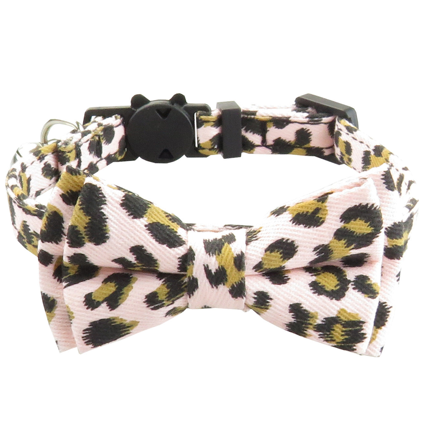 Leopard PurrBow Cat Collar for Pets (Single Item)