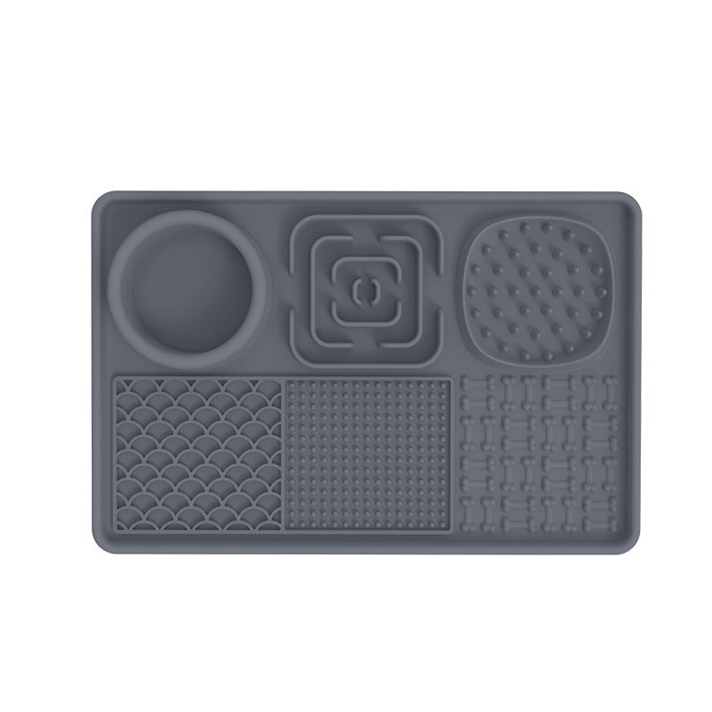 Dog Slow Feeder Lick Mat with Suction