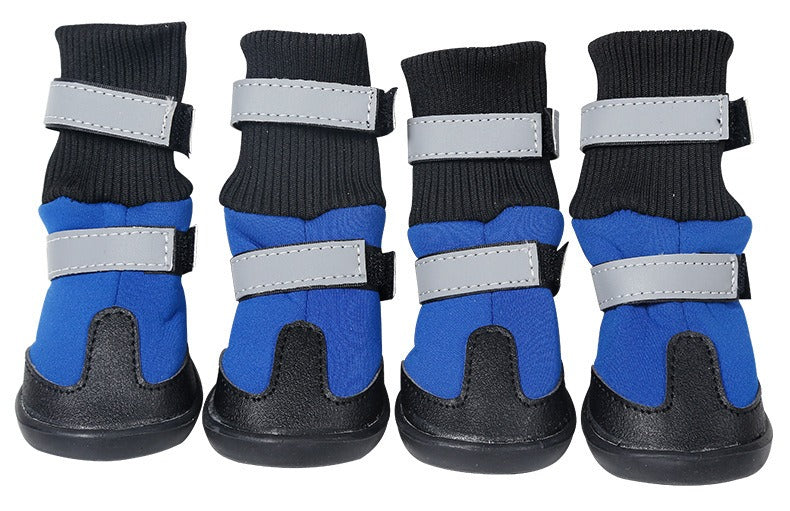Wear-Resistant Snow Boots for Medium & Large Dogs