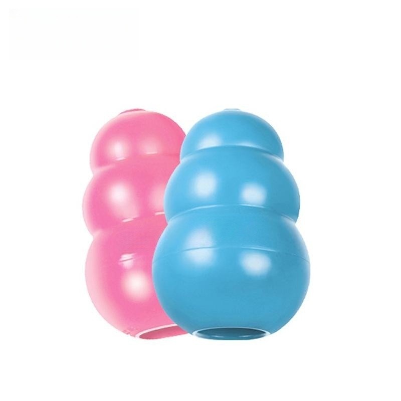 Rubber Gourd Dog Toy - Bite Resistant, Food Leakage