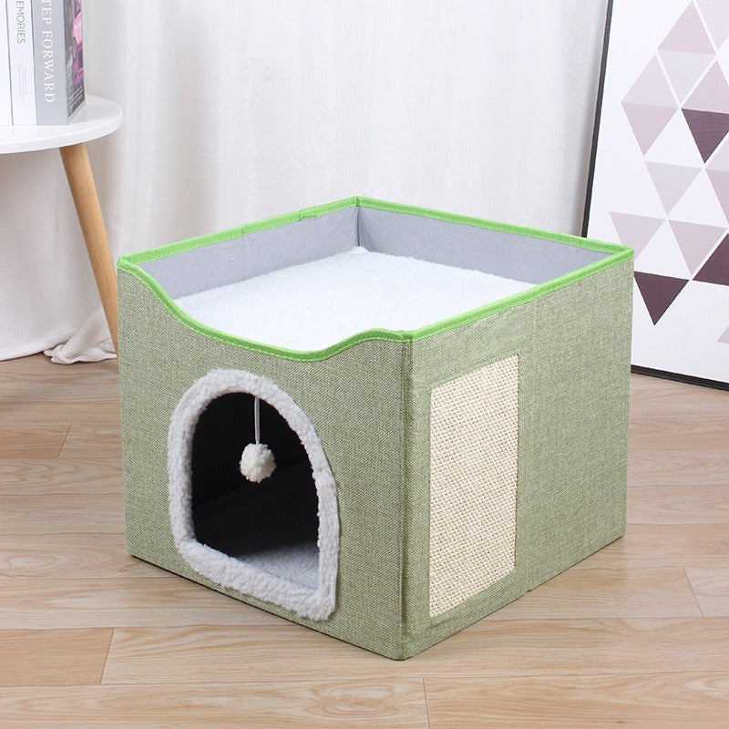 Indoor Foldable Pet Stool Kennel