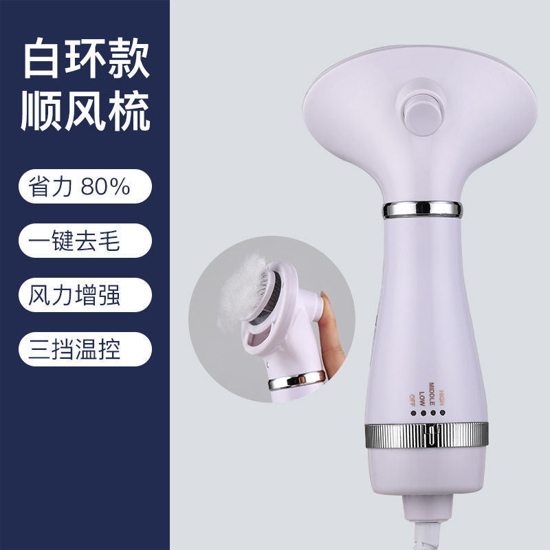 2-in-1 Pet Grooming Brush with Heated Blow Dryer