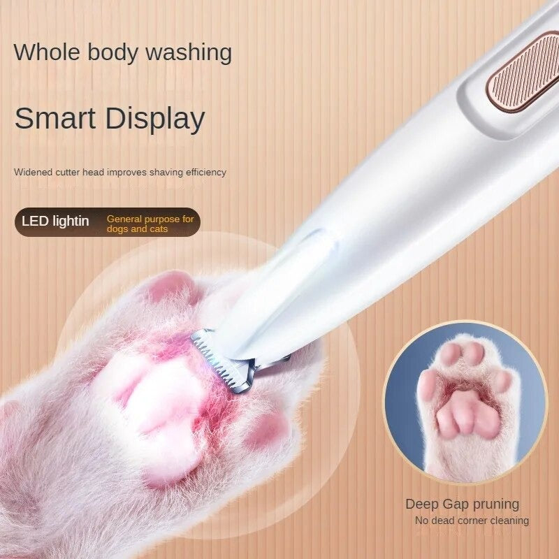 Dog Paw Trimmer with LED