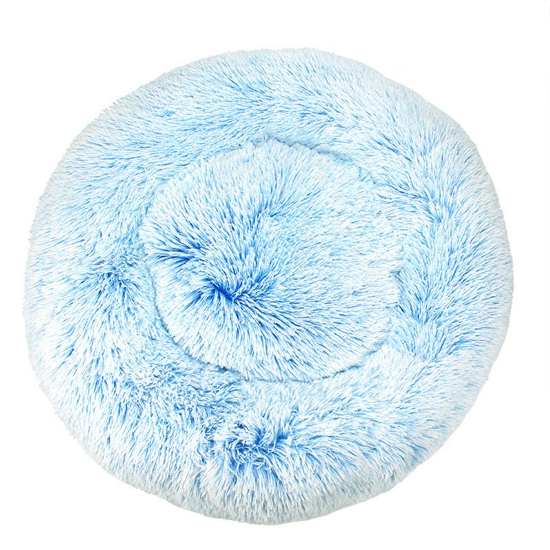 Round Plush Pet Bed
