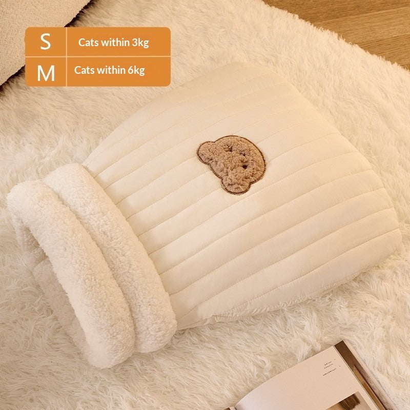 Warm Cat Sleeping Bag Bed