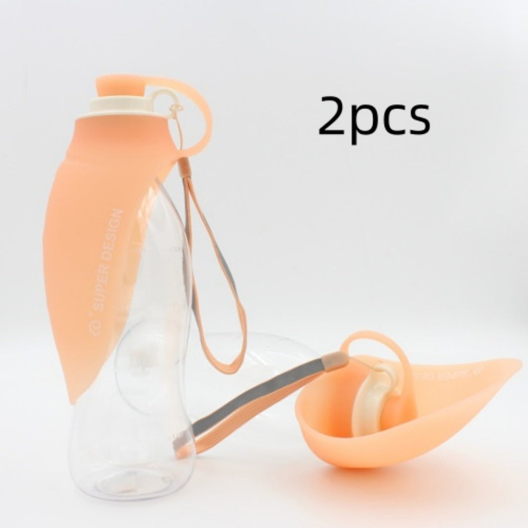 Portable Pet Water Dispenser with Bowl