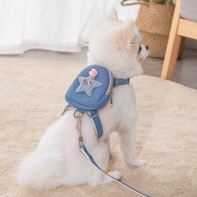 Dog Leash Vest Harness