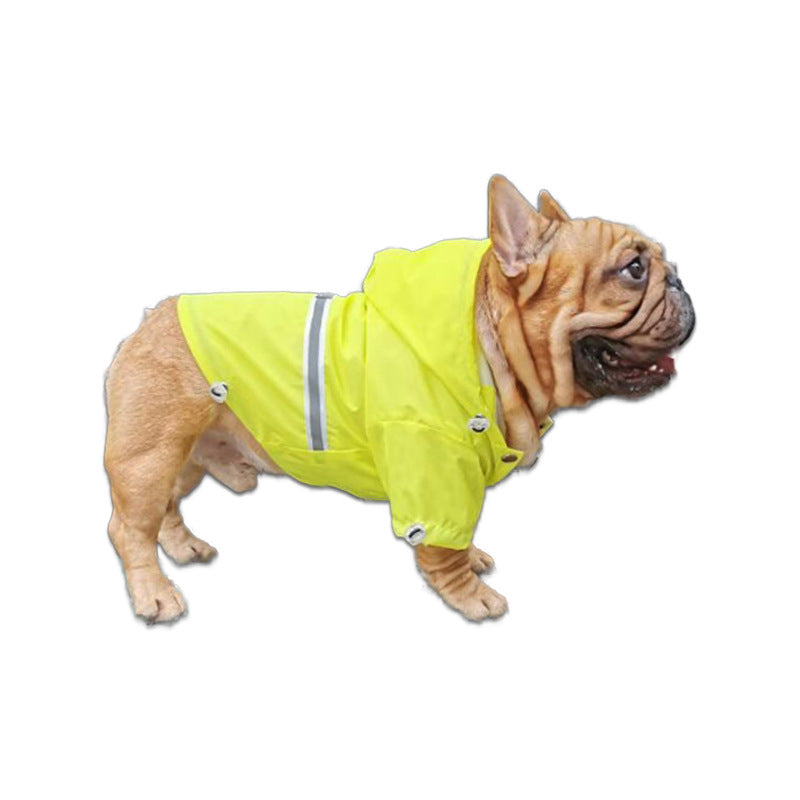 Corgi Schnauzer Bulldog Reflective Waterproof Pet Jacket