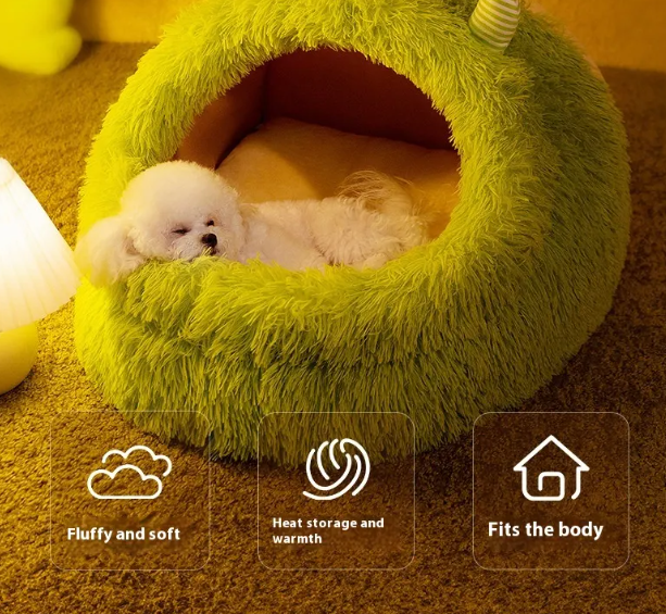 Dog Plush Warm Bed