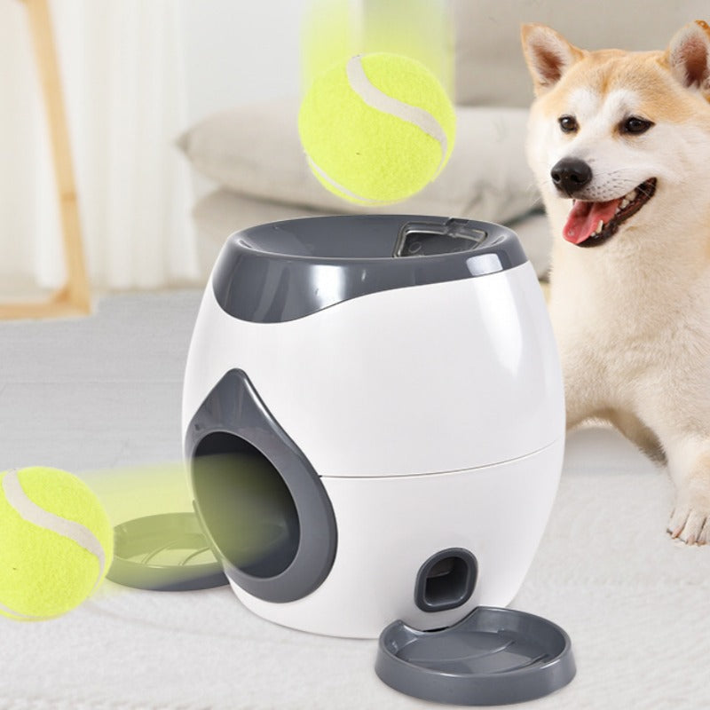 Interactive Pet Tennis Ball Feeder