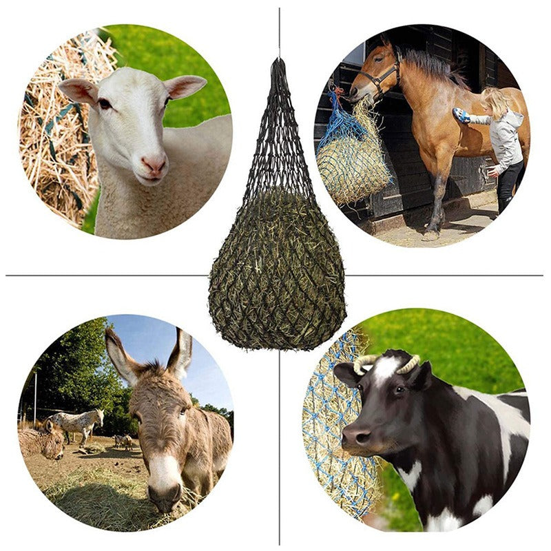 Horse Hay Feed Net Bag