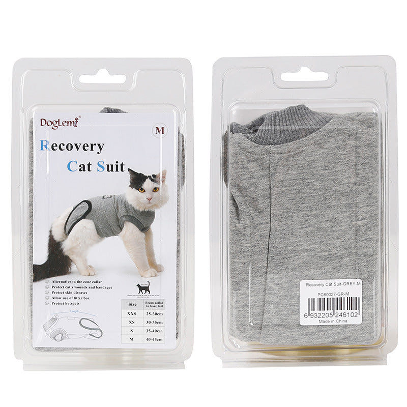 Pet Post-Surgery Recovery Suit for Spaying and Weaning
