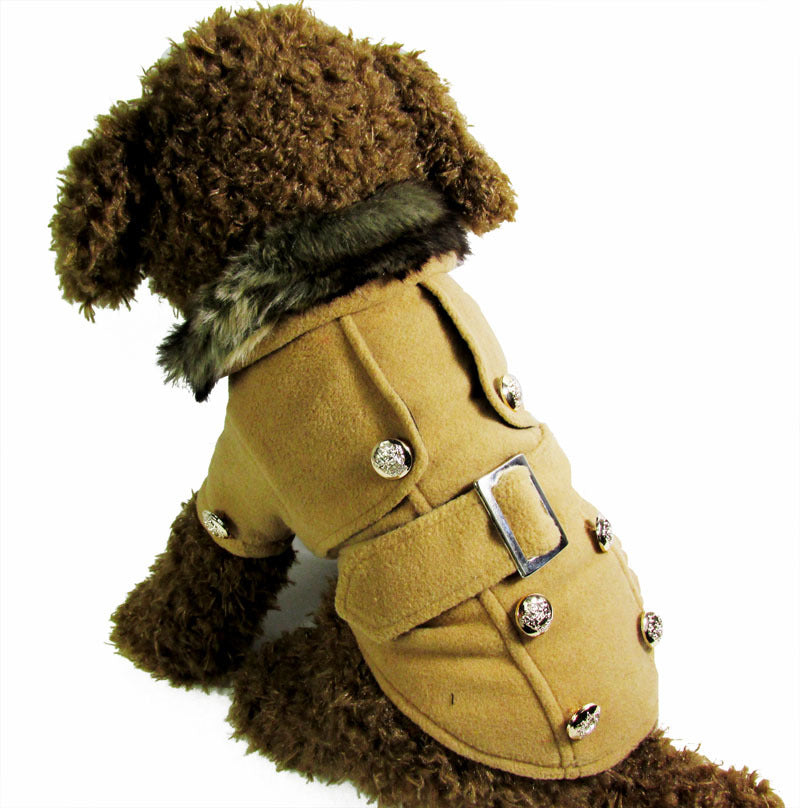 Dog Winter Coat - Warm Cotton Pet Clothing
