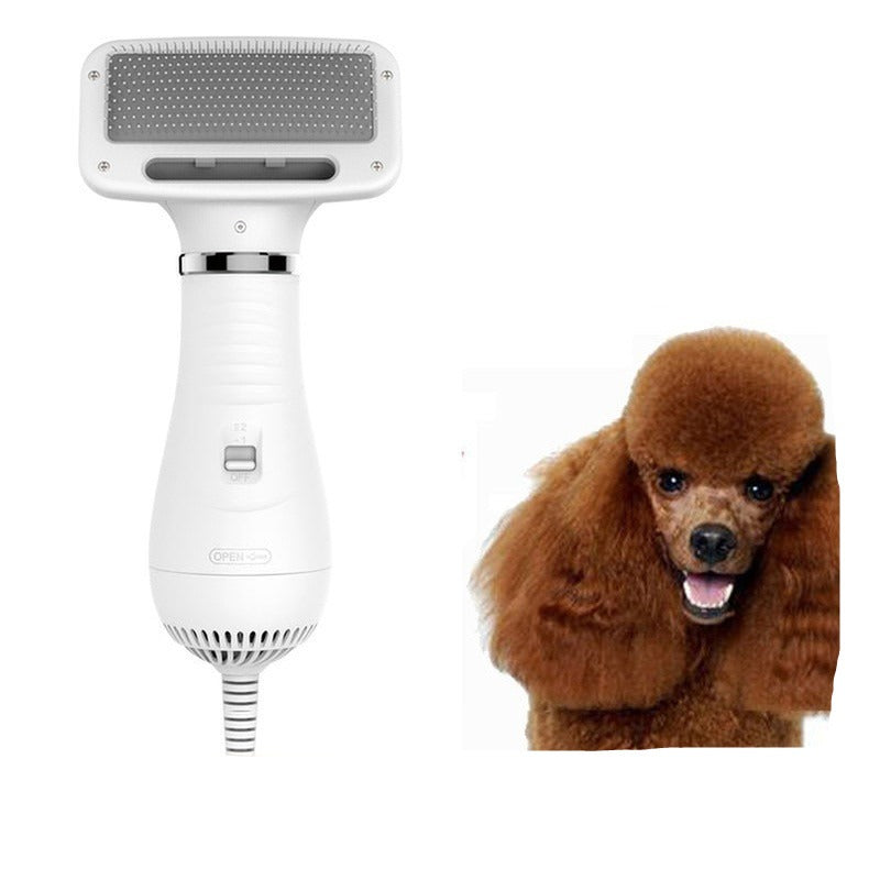 Pet Hair Dryer Brush for Dogs & Cats