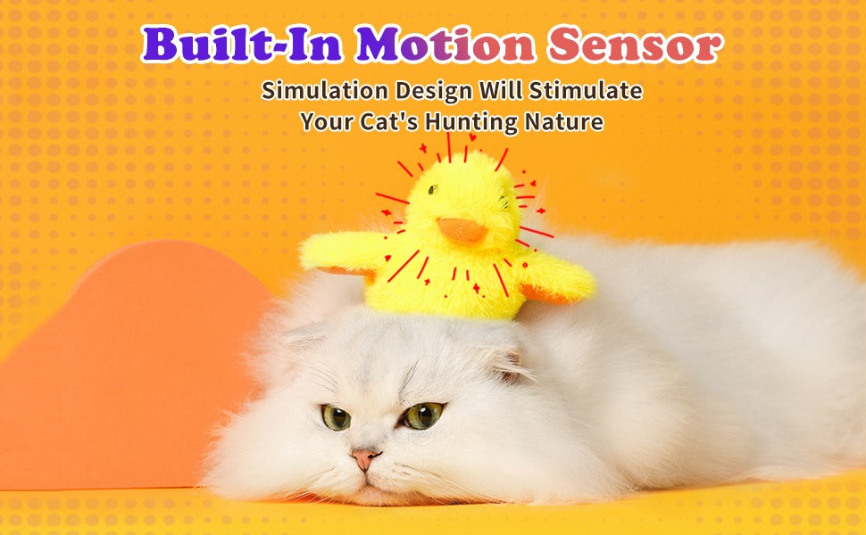 Catnip Duck Toy