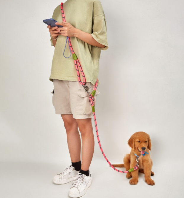 Multi-Functional Cross Shoulder Dog Running Rope