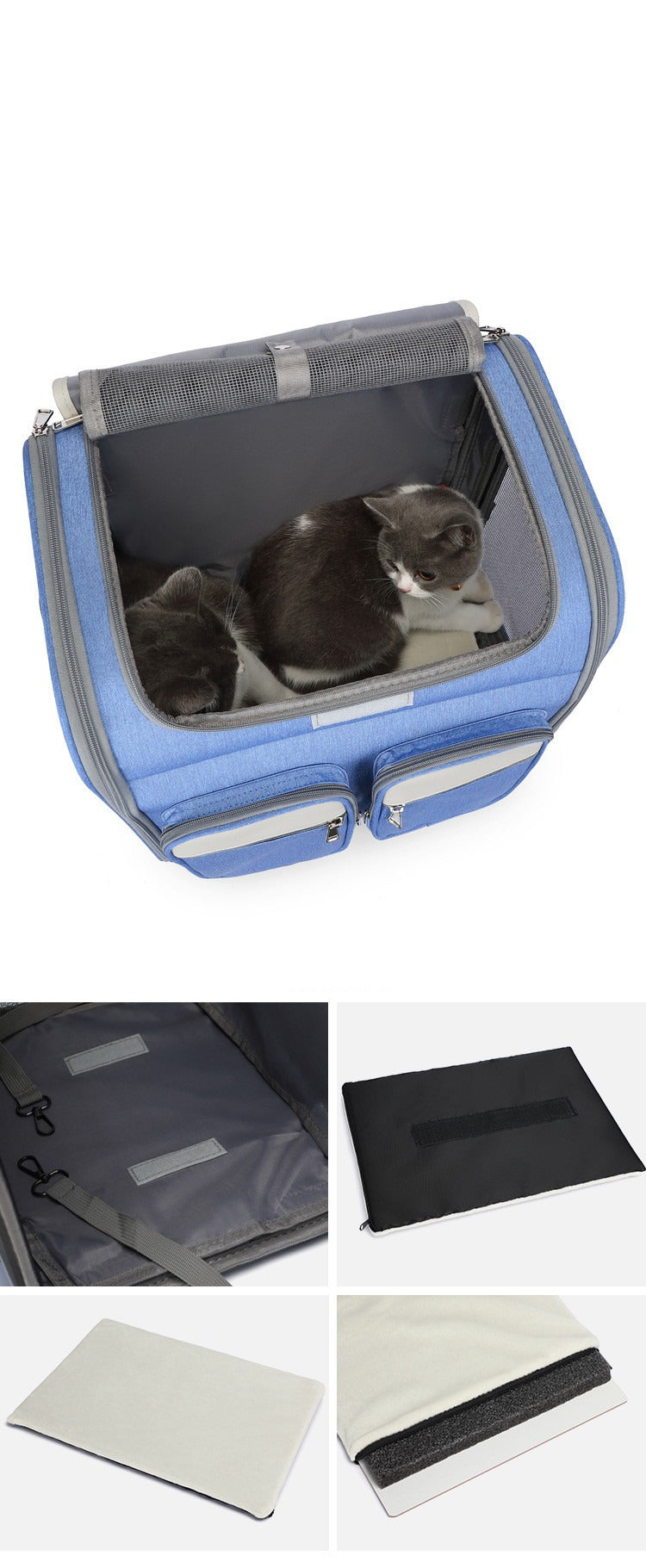 Folding Pet Trolley Bag