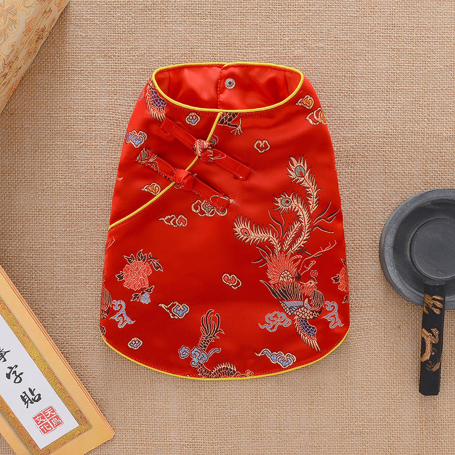 Winter Thickened Warm Dog Tang Suit Clothing