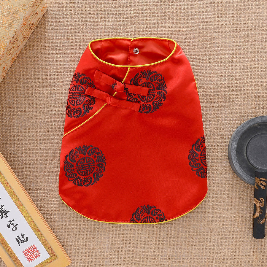 Winter Thickened Warm Dog Tang Suit Clothing