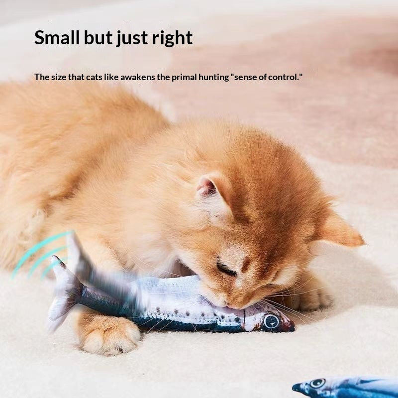 Jumping Swaying Fish Cat Toy
