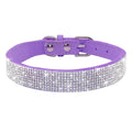 Korean Velvet Pet Leash with Rhinestone Design