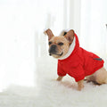 Dog Cotton Winter Clothes with Thick Velvet Lining