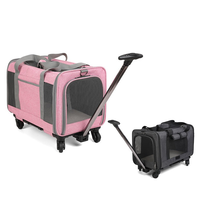 Large-Capacity Pet Trolley Carrier